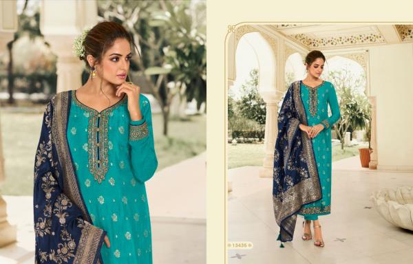 Zisa Kainaat Festival Wear Jacquard Designer Salwar Suit Collection